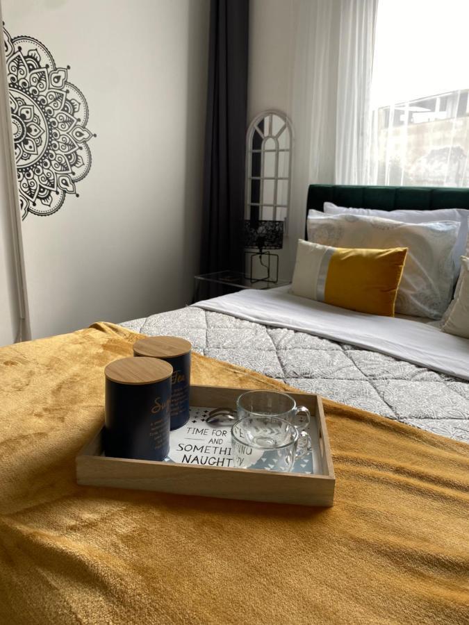 Boho-Chic One Bedroom Flat In Engomi Exterior foto